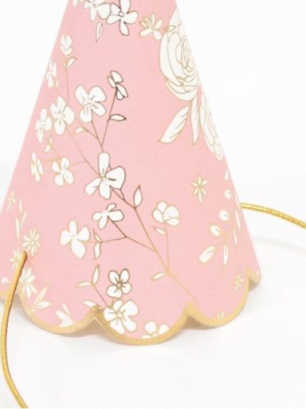 Meri Meri Floral Pastel Party Hats (Brand New in Box!!) - Picture 5 of 7
